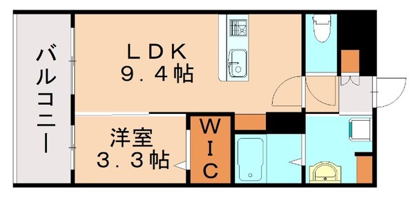 竹下駅 徒歩10分 4階の物件間取画像